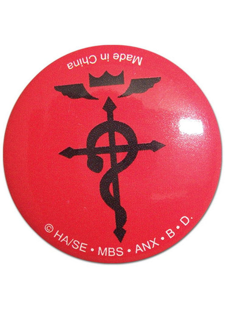 Fullmetal Alchemist - Flamel Symbol Button - Great Eastern Entertainment