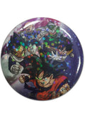 Dragon Ball Z - Group Glitter Button