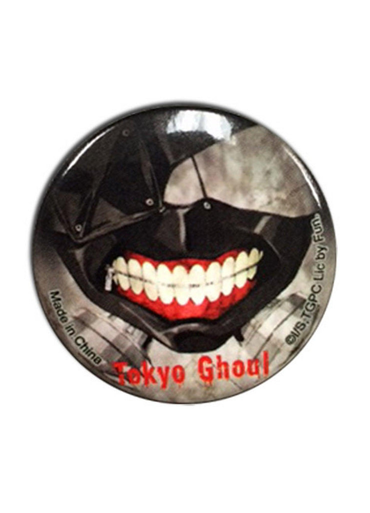 Tokyo Ghoul- Mask Glitter Button