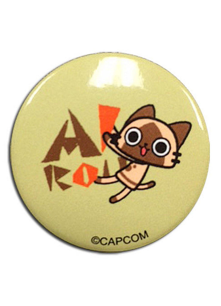 Airou From The Monster Hunter - Airou Button 1.25" - Great Eastern Entertainment