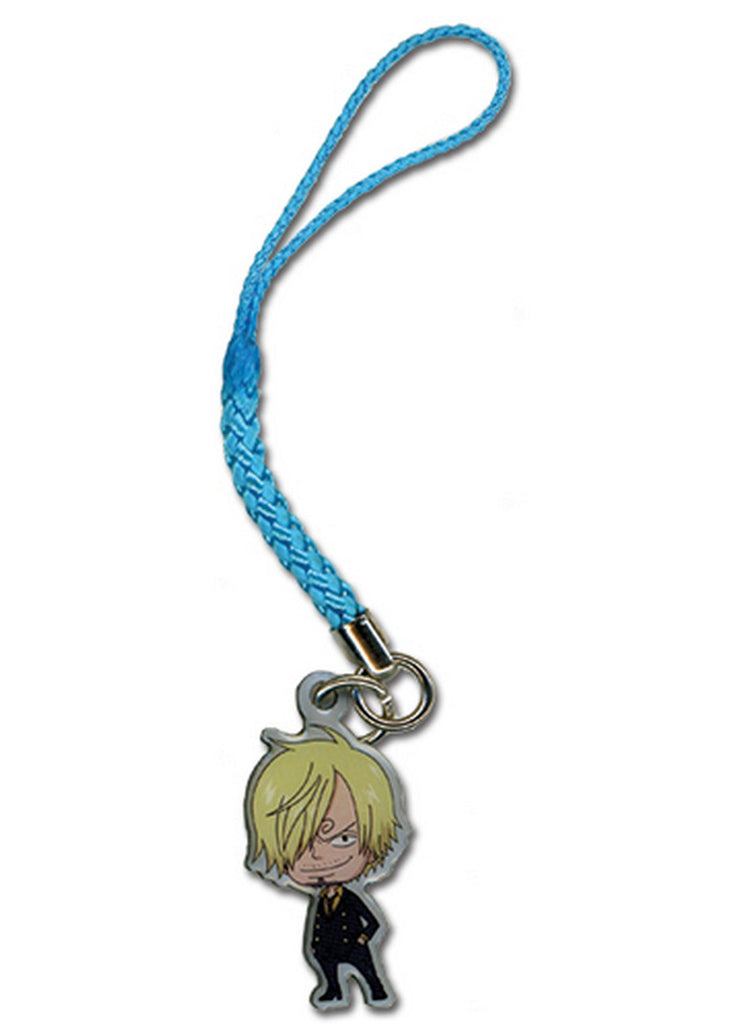 One Piece - Vinsmoke Sanji Metal Cell Phone Charm - Great Eastern Entertainment