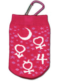 Sailor Moon - Sailor Moon Symbol Knitted Cell Phone Bag - Great Eastern Entertainment