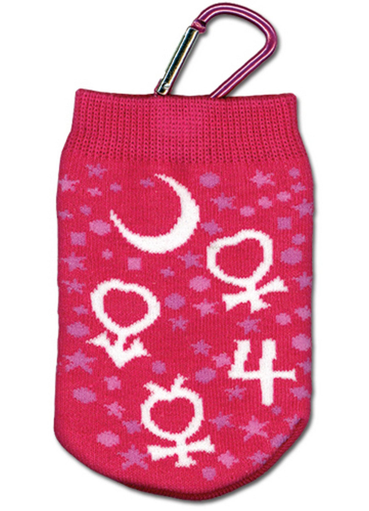 Sailor Moon - Sailor Moon Symbol Knitted Cell Phone Bag - Great Eastern Entertainment