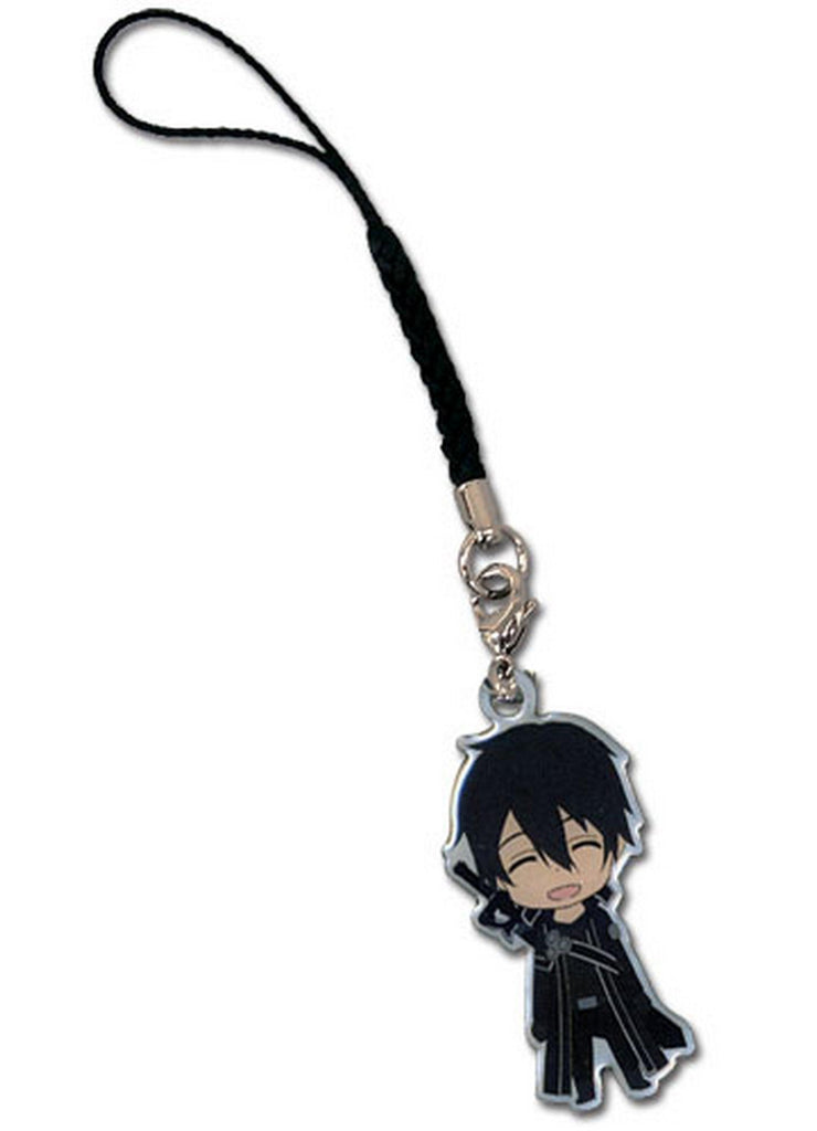 Sword Art Online Kirito Metal Celll Phone Charm