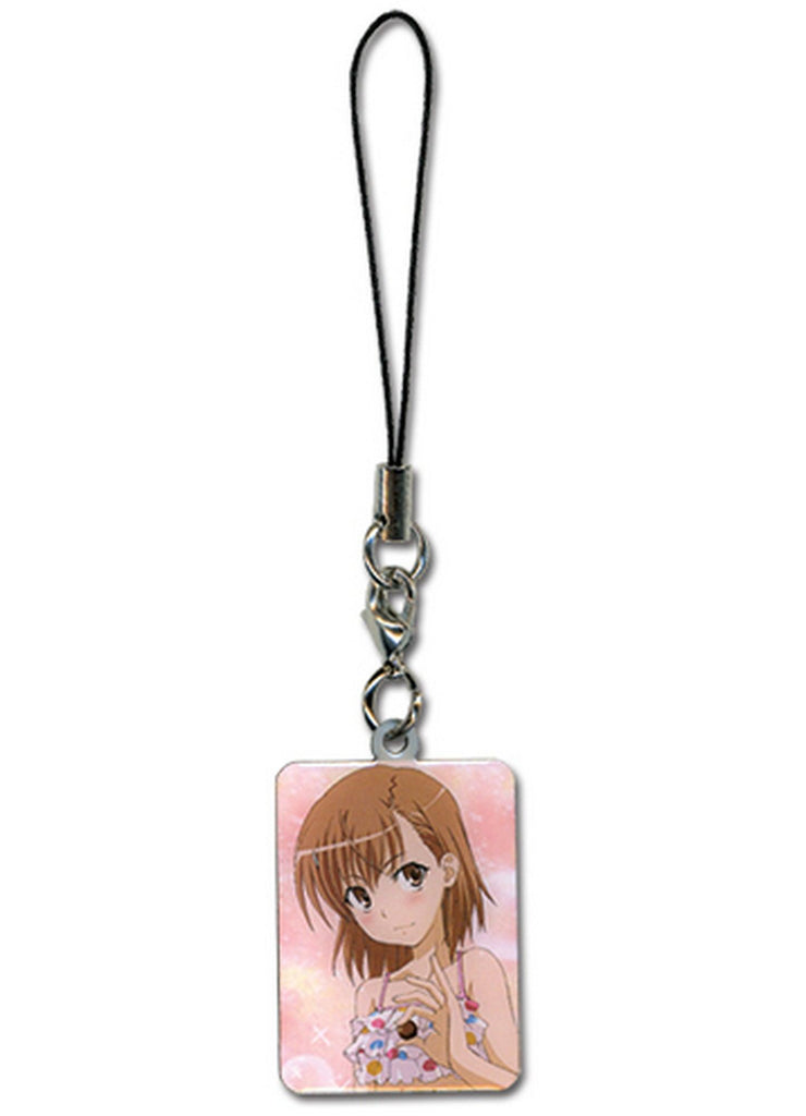 A Certain Scientific Railgun - Mikoto Misaka With Chocolate Cell Phone Charm - Great Eastern Entertainment