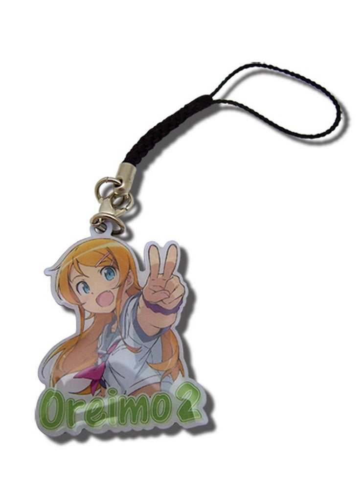 Oreimo 2 - Kirino Kousaka Metal Cell Phone Charm - Great Eastern Entertainment