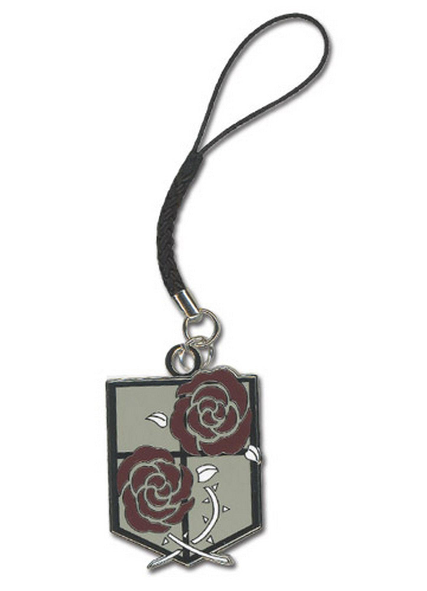 Attack on Titan - Stationary Guard Emblem Cell Phone Charm - Great Eastern Entertainment
