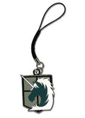 Attack on Titan - Military Police Emblem Cell Phone Charm - Great Eastern Entertainment