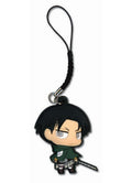 Attack on Titan - SD Levi Ackerman PVC Cell Phone Charm - Great Eastern Entertainment