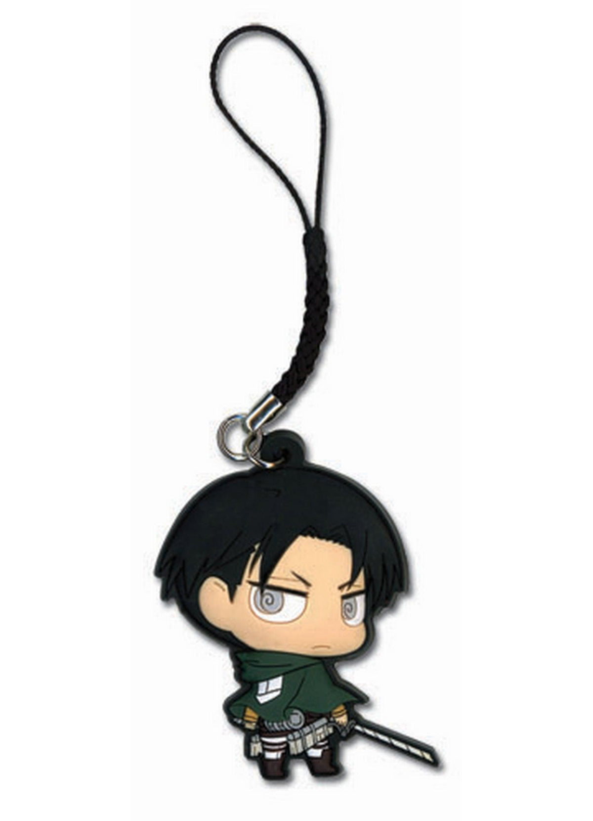 Attack on Titan - SD Levi Ackerman PVC Cell Phone Charm - Great Eastern Entertainment