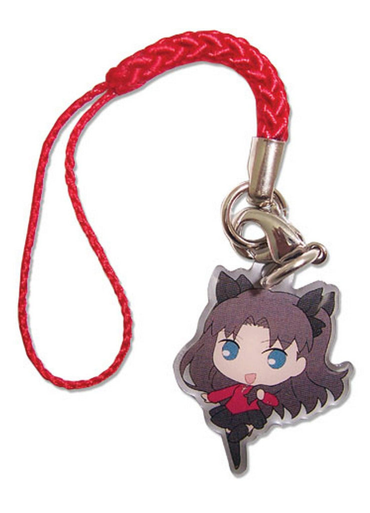 Fate/stay night - Rin Tohsaka SD Metal Cell Phone Charm - Great Eastern Entertainment
