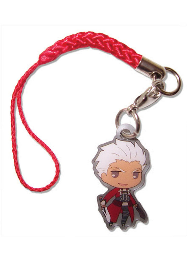 Fate/stay night - Archer SD Metal Cell Phone Charm - Great Eastern Entertainment