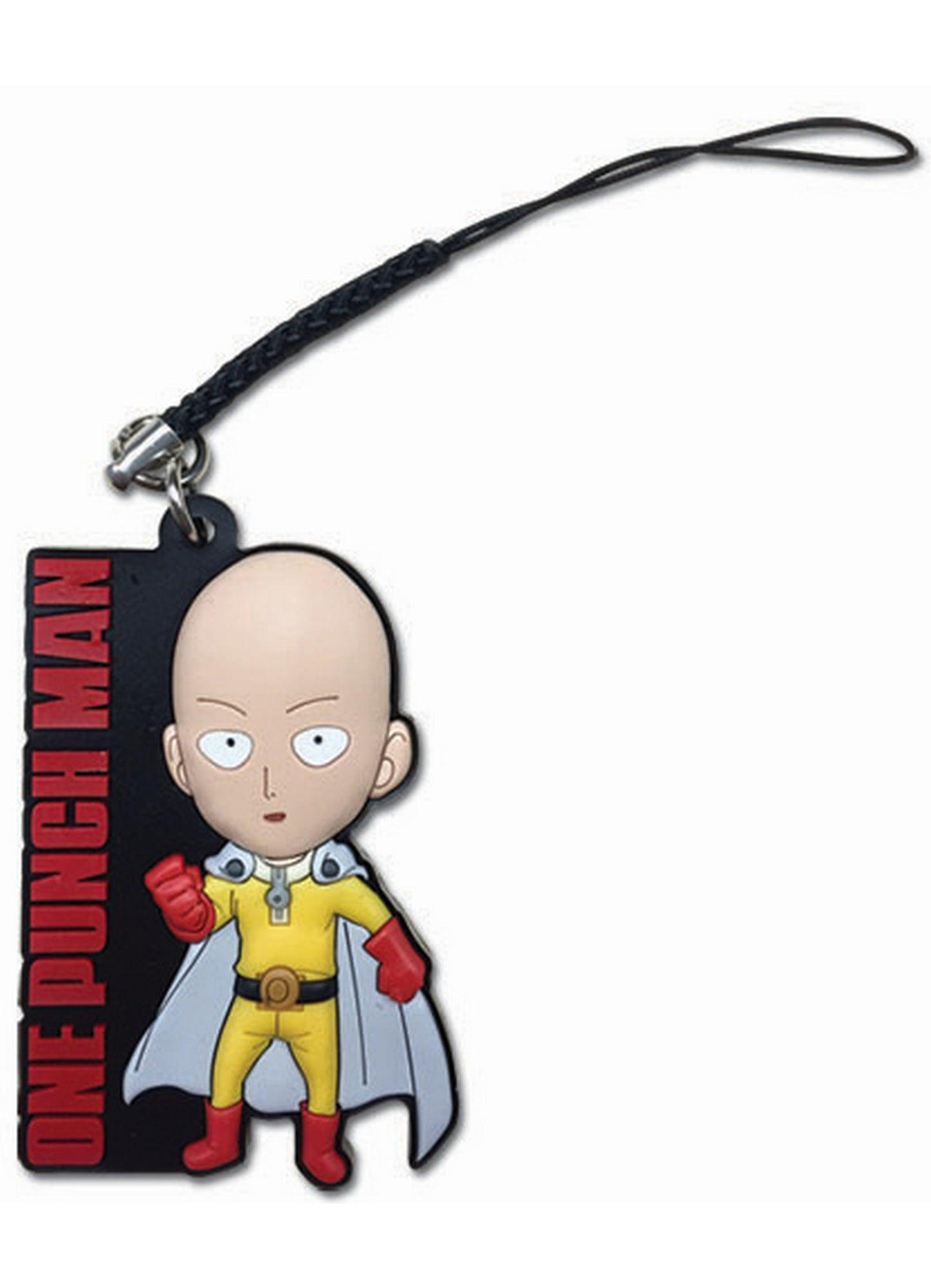 One Punch Man - SD Saitama PVC Cell Phone Charm - Great Eastern Entertainment