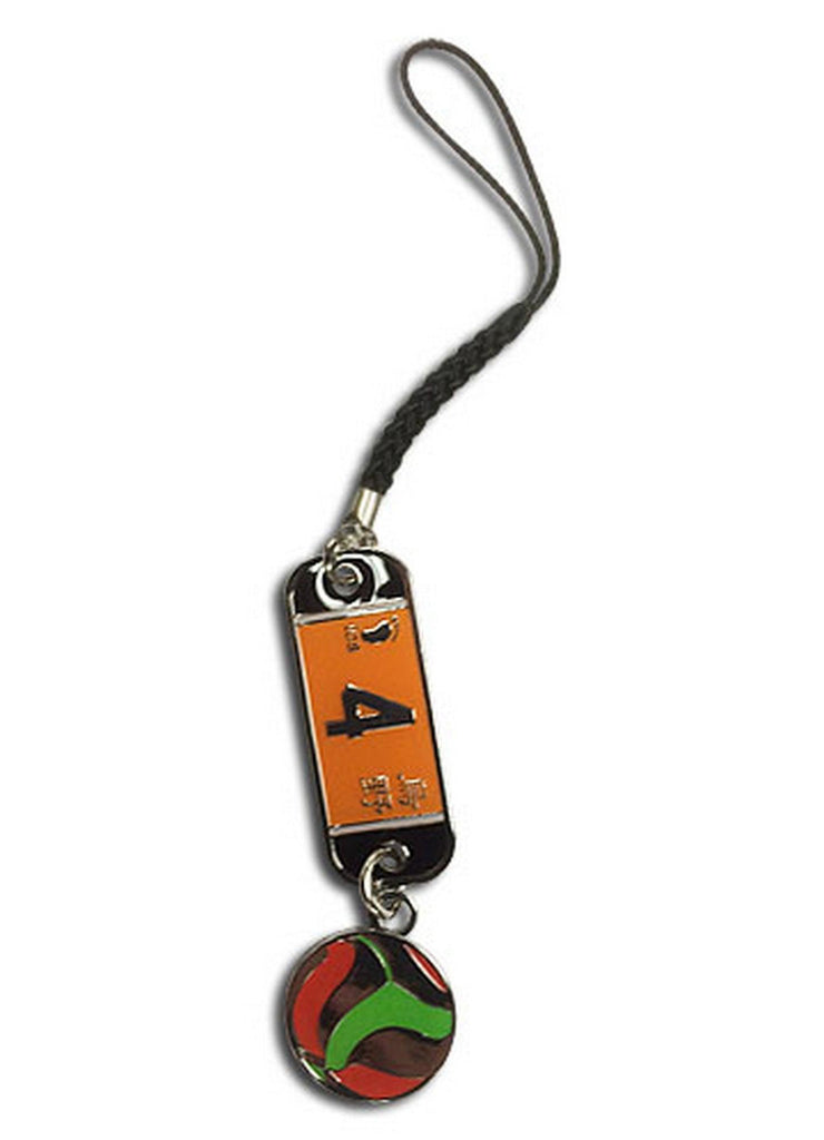 Haikyu!! - Number 4 Team Uniform Cell Phone Charms - Great Eastern Entertainment