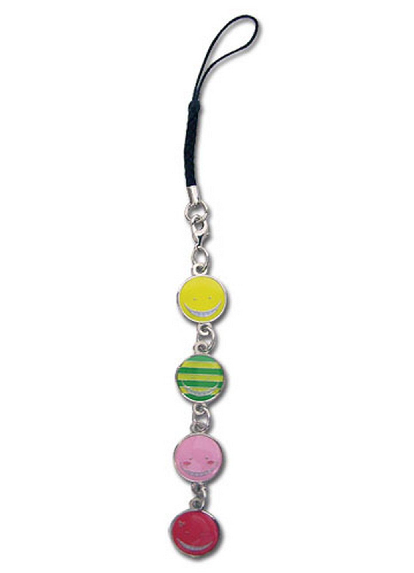 Assassination Classroom - Koro Sensei Face Cell Phone Charms - Great Eastern Entertainment