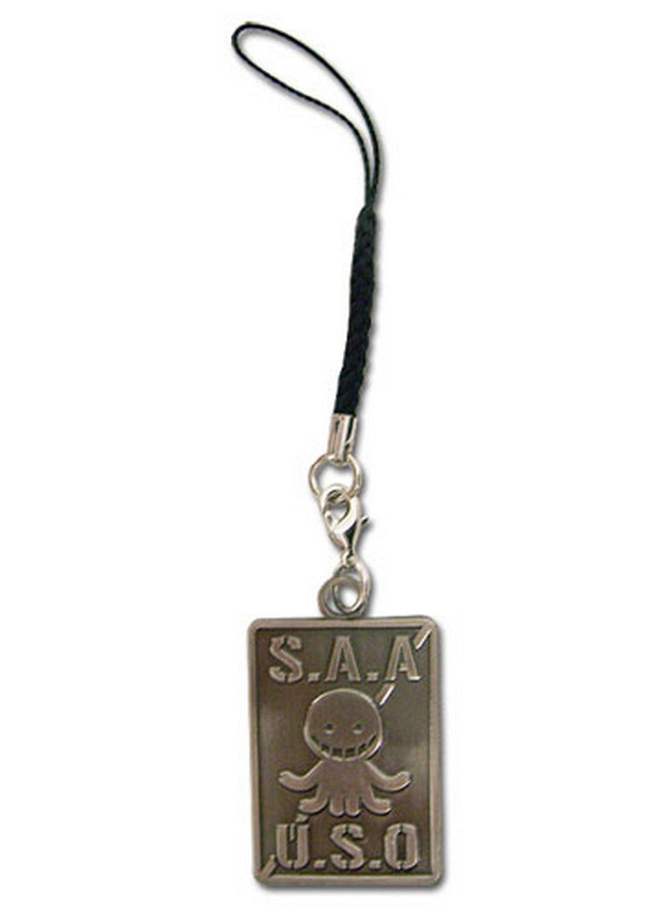 Assassination Classroom - S.A.A.U.S.O. Emblem Cell Phone Charm - Great Eastern Entertainment