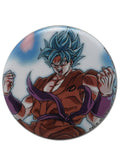 Dragon Ball Super - Super Saiyan Blue Son Goku Burst Limit Button 1.25" - Great Eastern Entertainment
