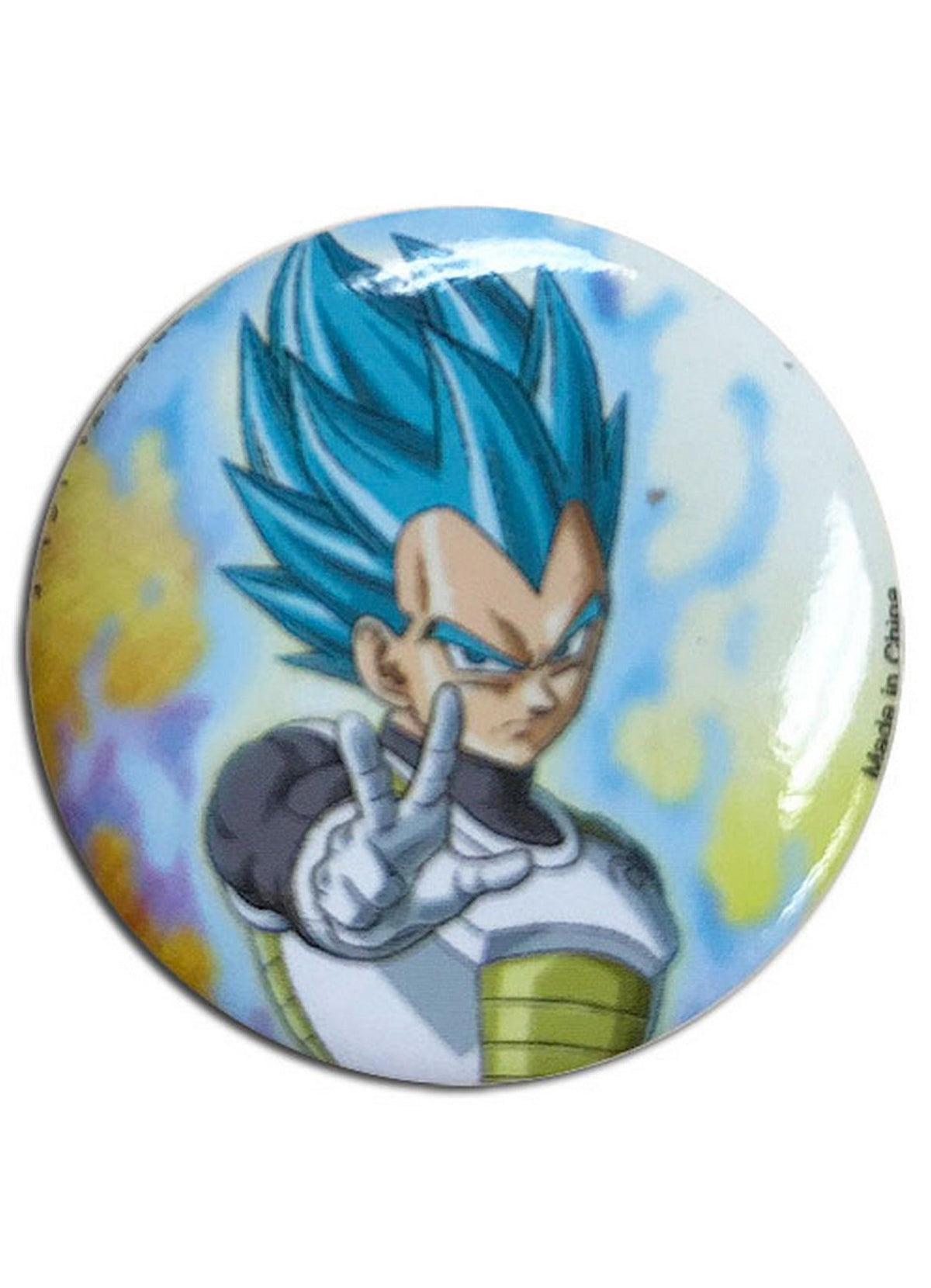 Dragon Ball Super - Resurrection God Vegeta Button 1.25" - Great Eastern Entertainment