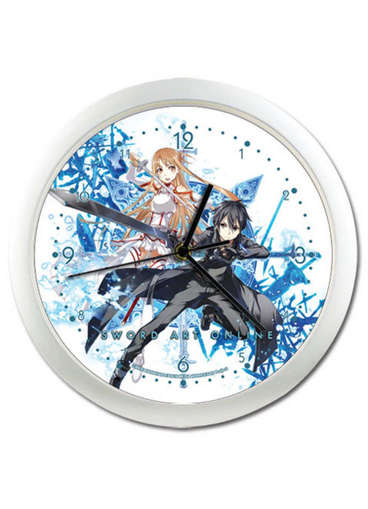 Sword Art Online Kirito & Asuna Wall Clock