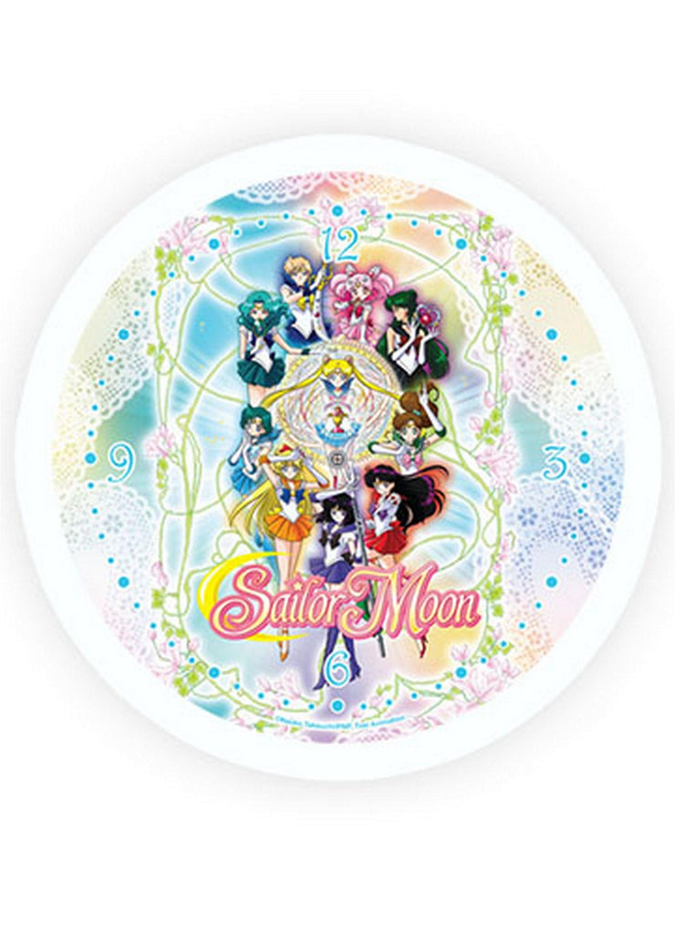 Sailor Moon S - Sailors Group Wall Clock - Great Eastern Entertainment