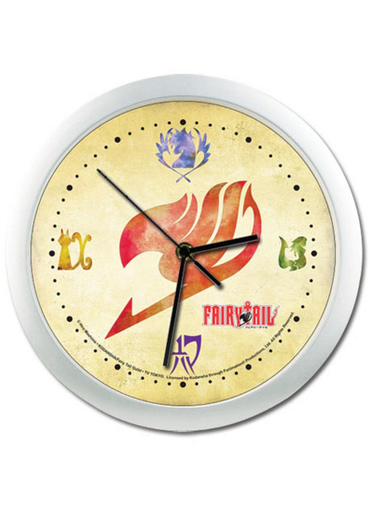 Fairy Tail - Guild Icons Wall Clock - Great Eastern Entertainment
