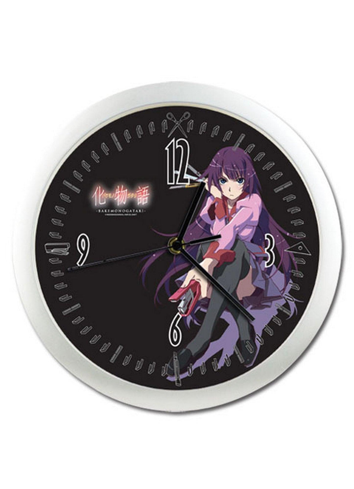 Bakemonogatari Senjougahara Wall Clock