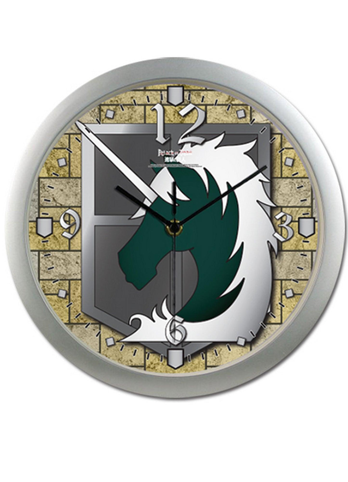 Attack on Titan - Military Police Wall Clock - Great Eastern Entertainment