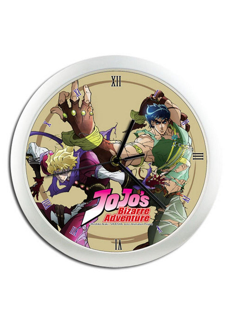 Jojo's Bizarre Adventure - Jonathan Joestar & Dio Brando Wall Clock - Great Eastern Entertainment