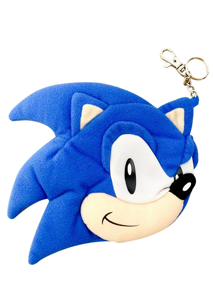 Sonic Classic- Sonic Face Coin Purse 4.5'H