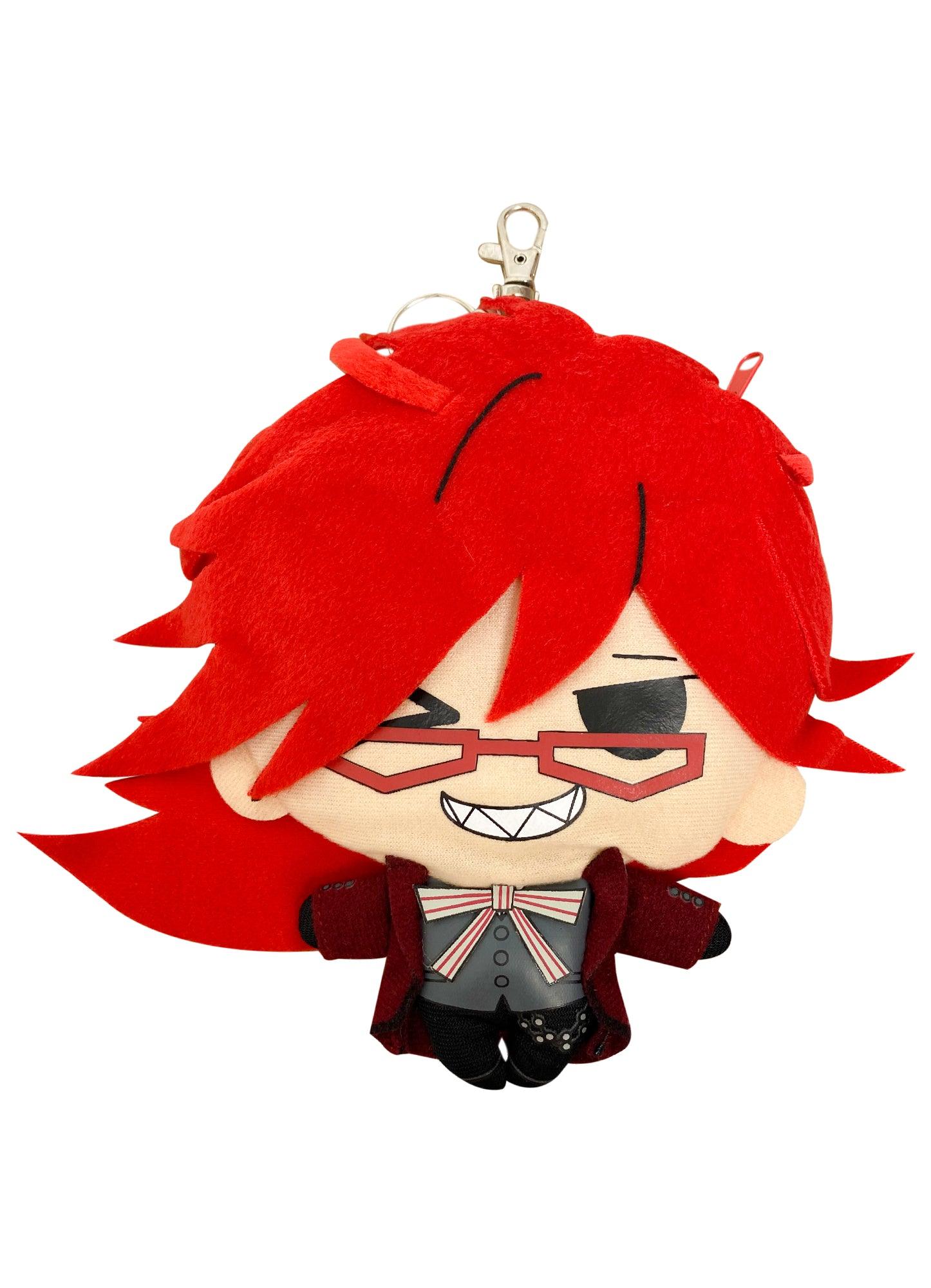 Black Butler - Grell Sutcliff Plush Coin Purse 7" - Great Eastern Entertainment