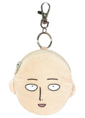 One Punch Man - Saitama Face Coin Purse 4"H - Great Eastern Entertainment