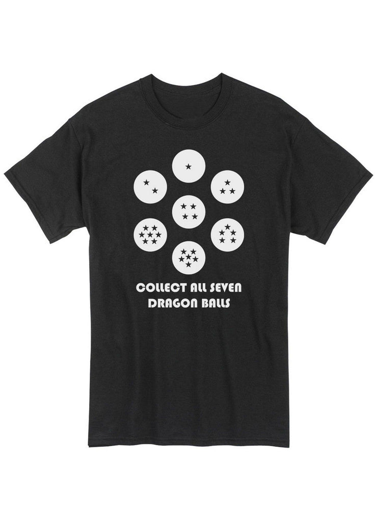 Dragon Ball Super - 7 Dragon Balls Men's Screen Print T-Shirt
