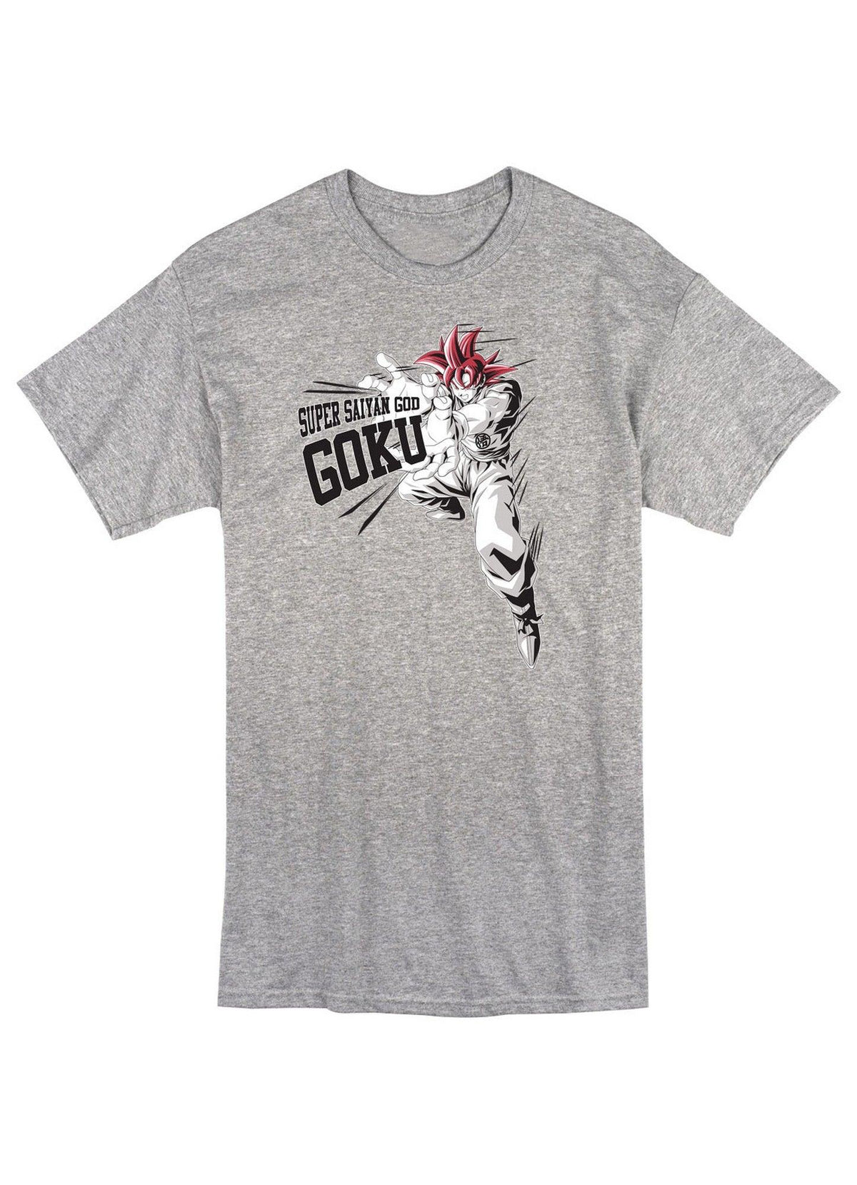 Dragon Ball Super - Super Saiyan God Son Goku Men's Screen Print T-Shirt