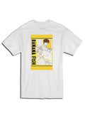 Banana Fish - Ash Lynx & Eiji Okumura's Yellow Art Men's T-Shirt