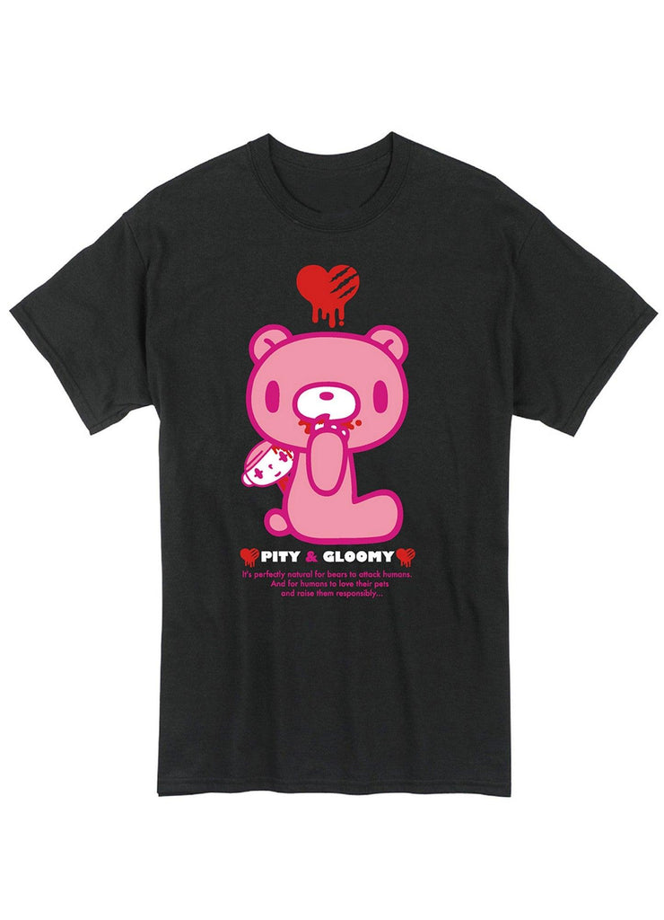Gloomy Bear And Gloomy - Gloomy Bear Heart Men's T-Shirt