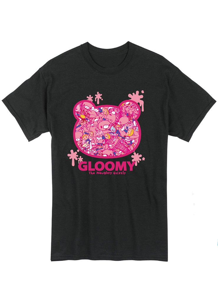 Gloomy Bear And Gloomy - Bear In Head Icon Men's T-Shirt