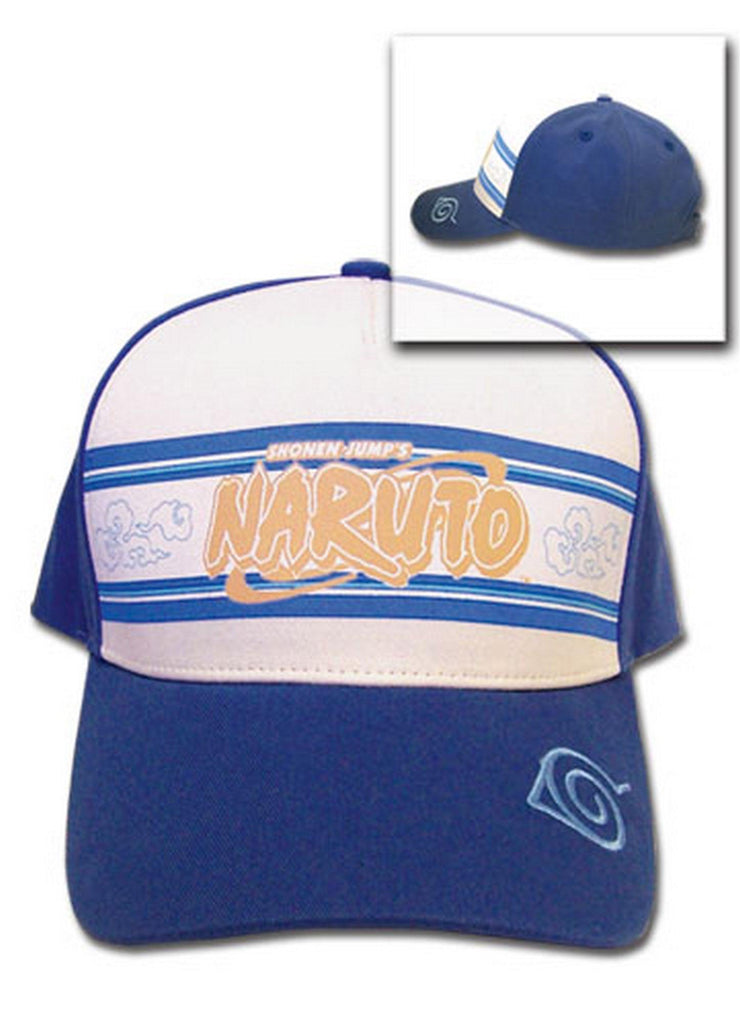 Naruto - Blue Cap With Naruto Uzumaki Logo - Great Eastern Entertainment