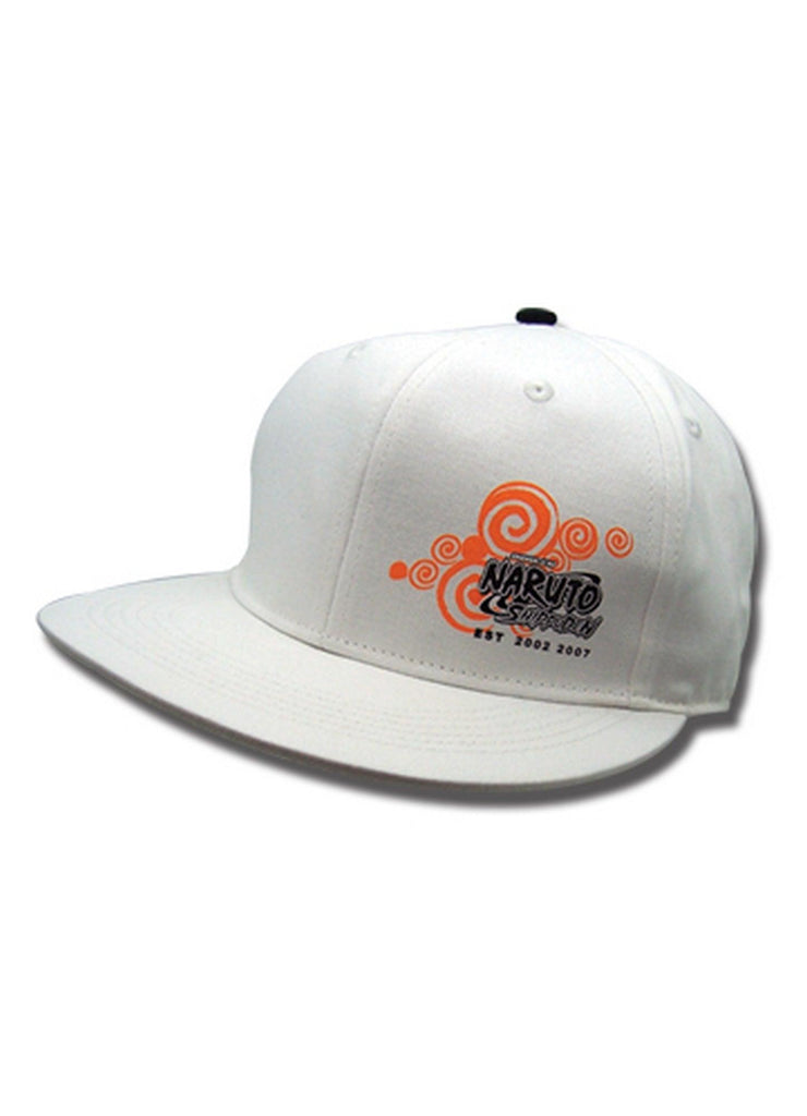 Naruto Shippuden - Leaf Village Logo Flatbilled Hat - Great Eastern Entertainment
