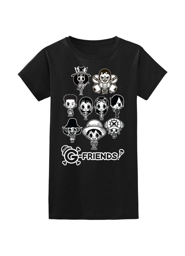 One Piece - Group Jrs Screen Print T-Shirt