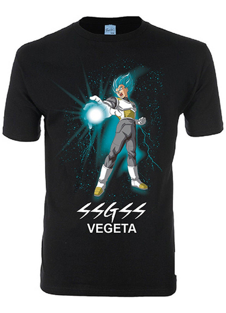 Dragon Ball Super - SSGSS Vegeta Men's Black Long Sleeves Shirt