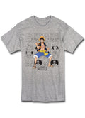 One Piece - Dressrosa Arc Straw Hat Crew Portraits T-Shirt