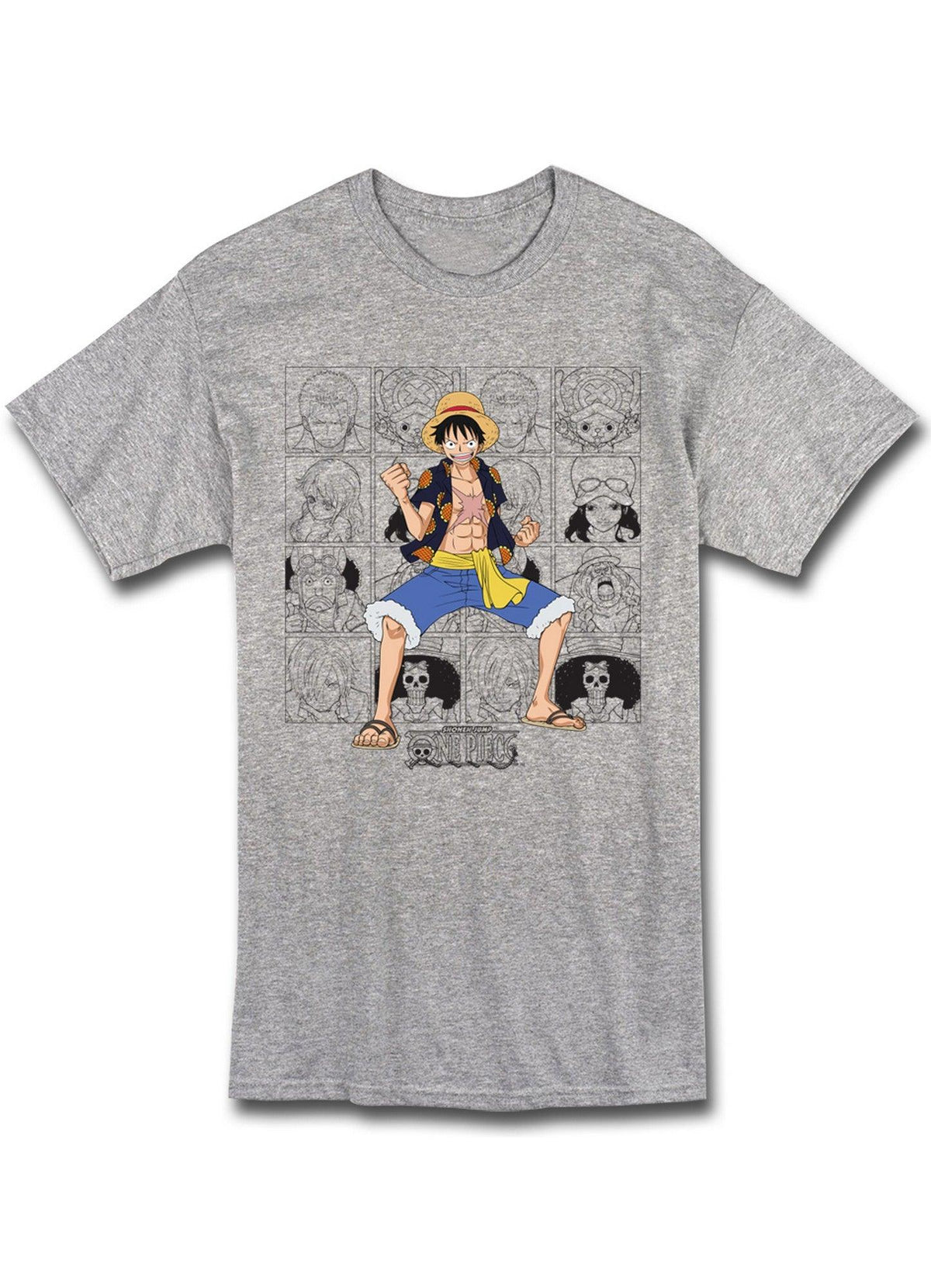 One Piece - Dressrosa Arc Straw Hat Crew Portraits T-Shirt