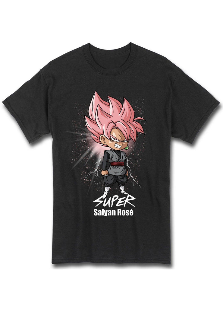 Dragon Ball Super - Super Saiyan Rose Son Goku Black Men's Print T-Shirt