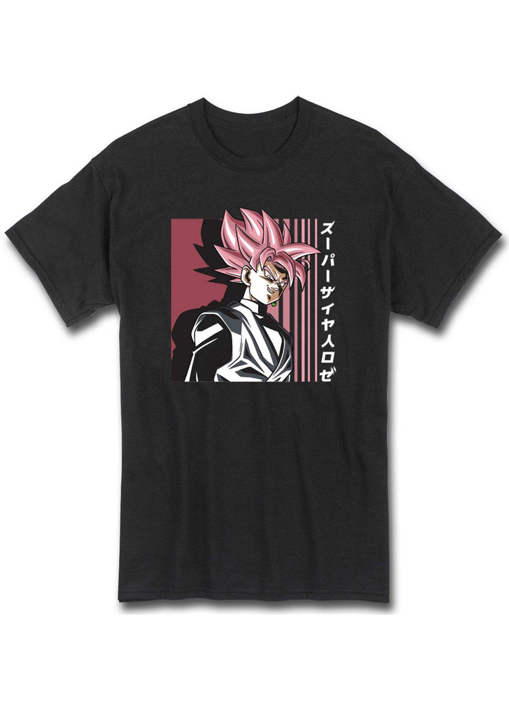 Dragon Ball Super - Super Saiyan Rose Screen Print T-Shirt