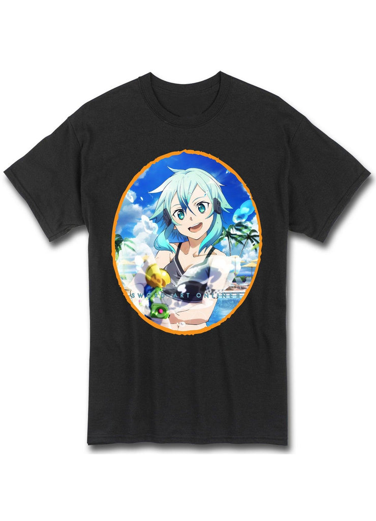 Sword Art Online II - Sinon Water Gun Men's T-Shirt