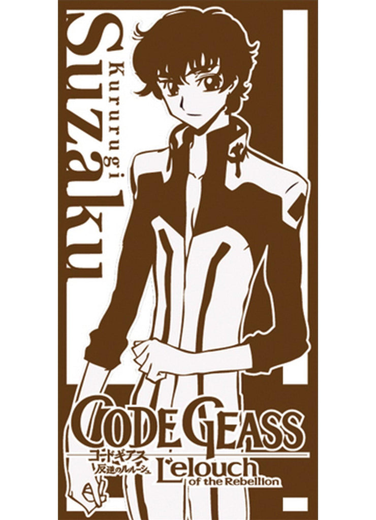 Code Geass - Suzaku Kururugi Towel - Great Eastern Entertainment