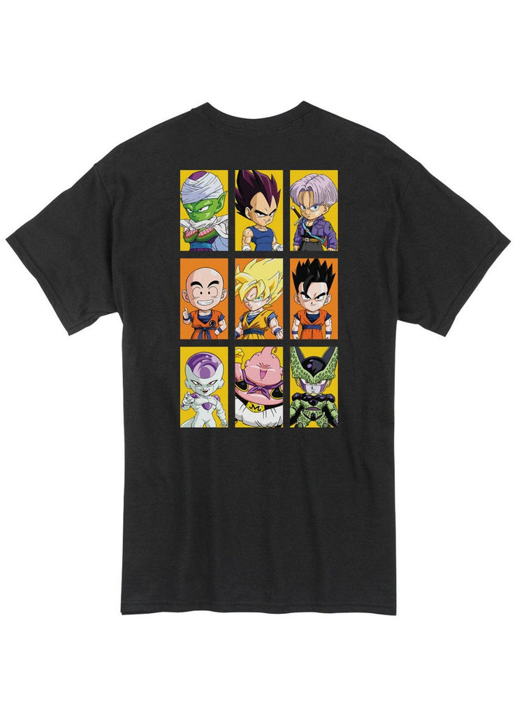 Dragon Ball Z - SD Back Print Men's T-Shirt