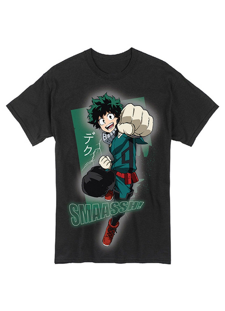 My Hero Academia - Midoriya Izuku "Deku" Smaassh! Men's T-Shirt