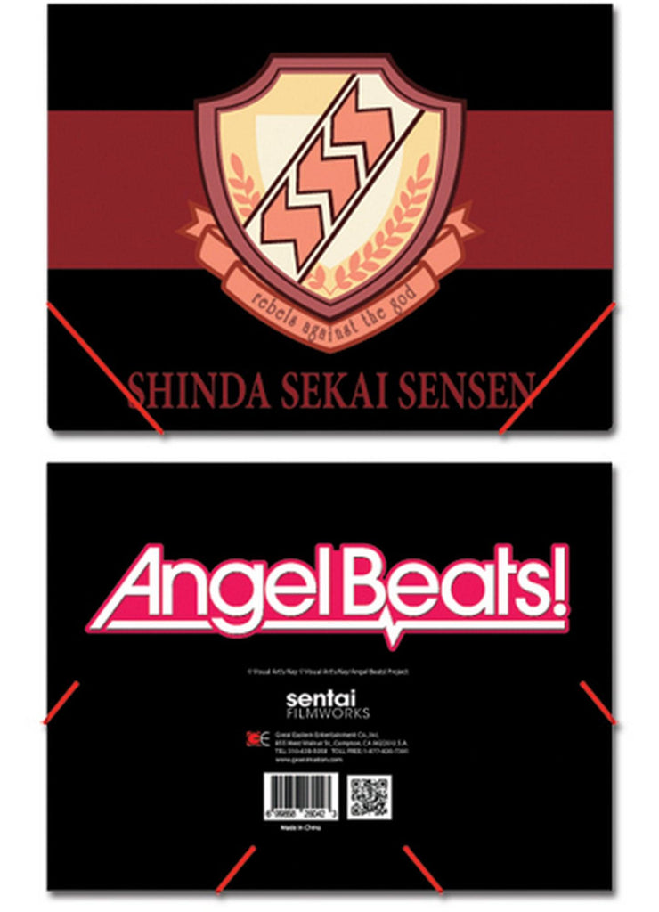 Angel Beats - SSS Elastic Band Document Folder - Great Eastern Entertainment