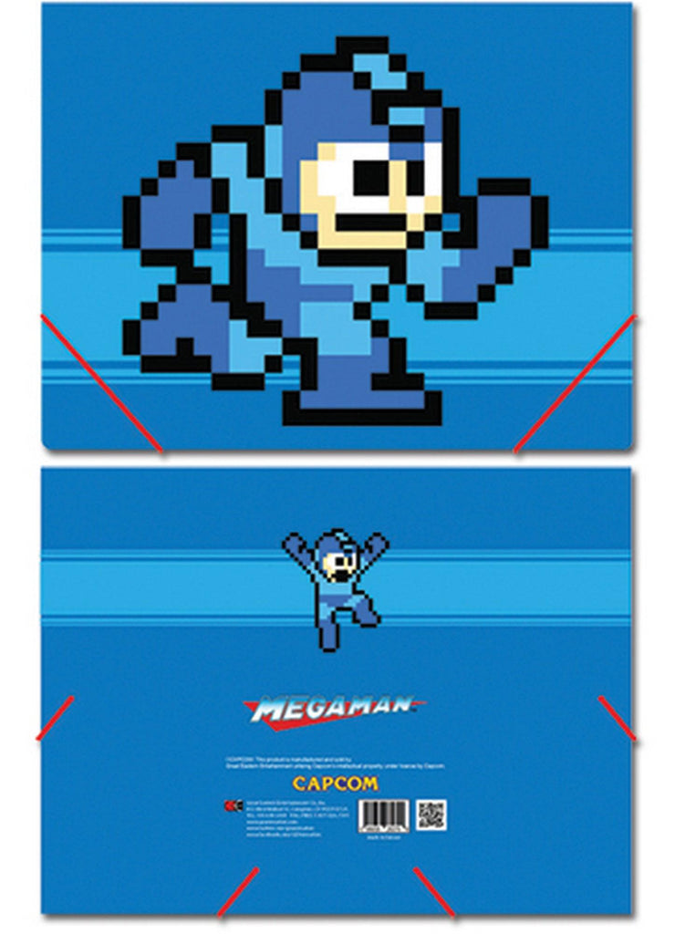 Mega Man - Mega Man Elastic Band PP Document Folder - Great Eastern Entertainment